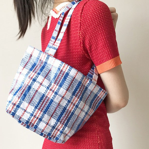 Red Blue White Hong Kong Style Bag l 紅白藍港式包包