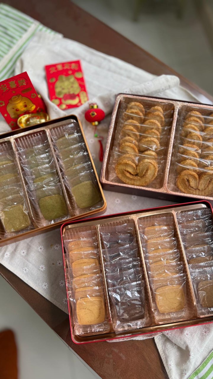 WING WAH Hong Kong CNY Pastries 香港榮華曲奇/蝴蝶酥