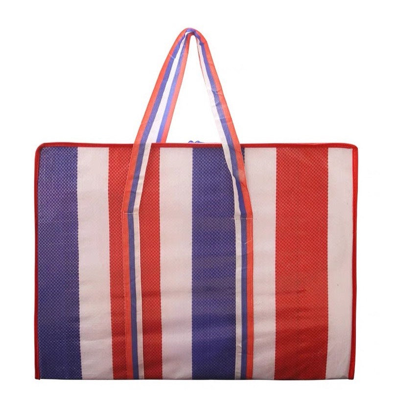 Red White Blue Tricolor Nylon Bag l 红白蓝胶袋