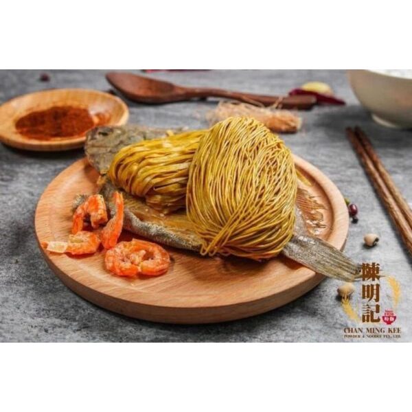 CHAN MING KEE Hong Kong Premium Shrimp Egg Noodle (10pcs) | 香港 陳明記特級蝦子麵 10包裝