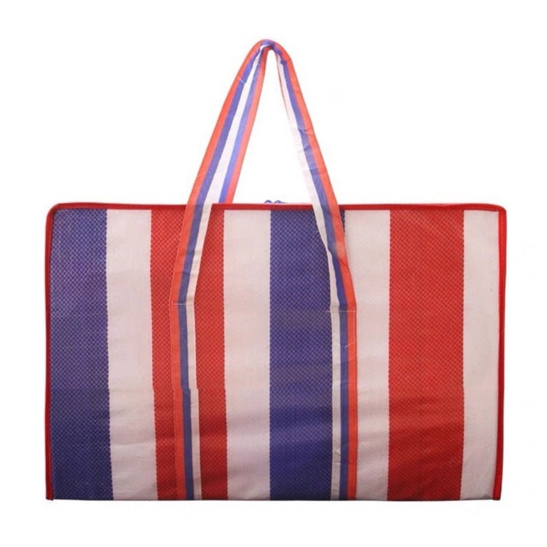 Red White Blue Tricolor Nylon Bag l 红白蓝胶袋