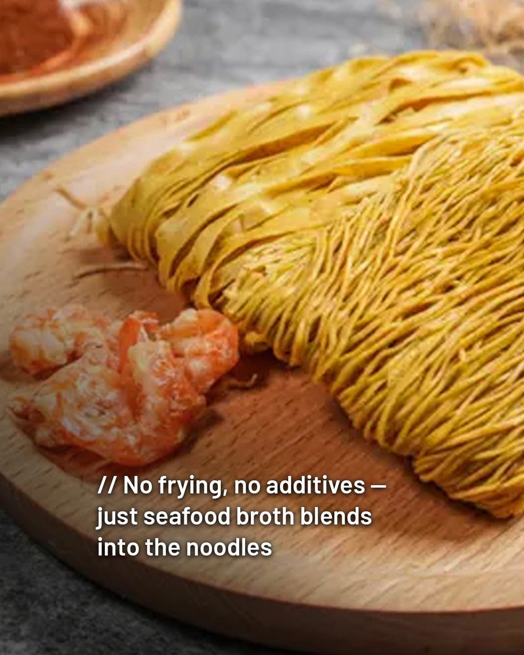 Premium Shrimp Egg Noodle | 特級蝦子麵