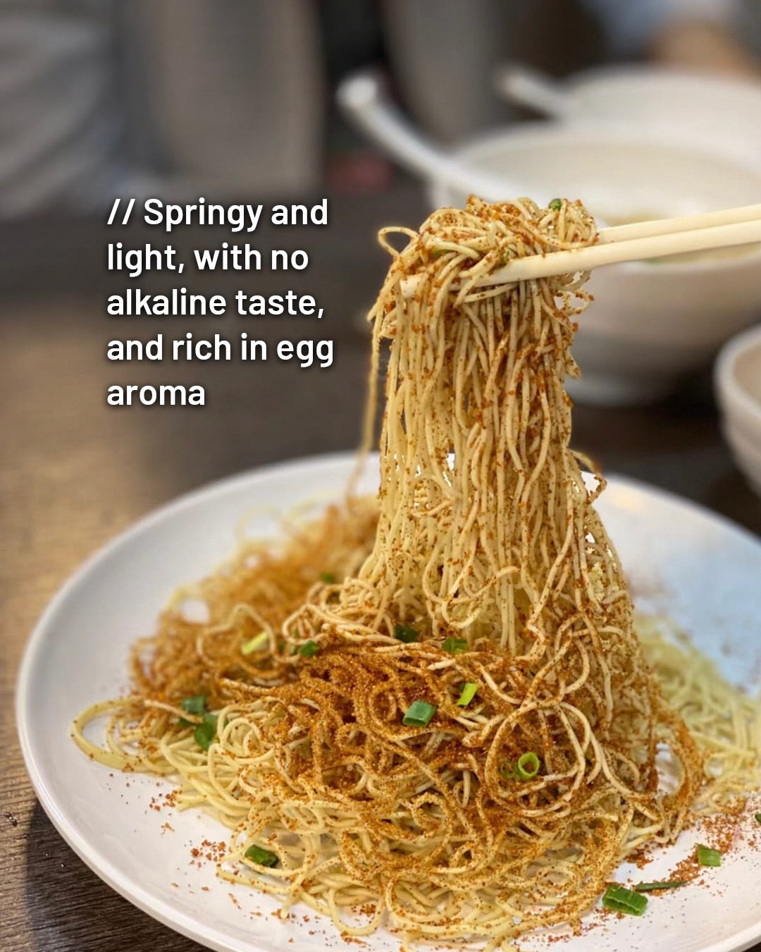 Michelin Handmade Shrimp Egg Noodles
