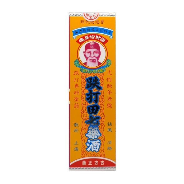 Tik Tak Jau Medicated Oil 220ml | 梁財信跌打田七藥酒 220ml