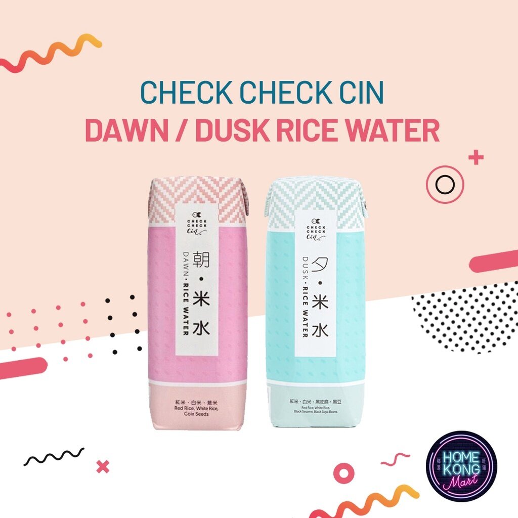 CHECKCHECKCIN Dawn & Dusk Rice Water